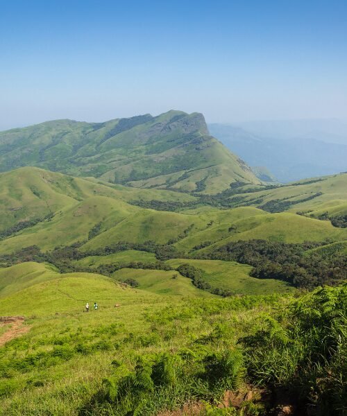 Hills of Chikmagalur, a popular chauffeur cab route from Bangalore