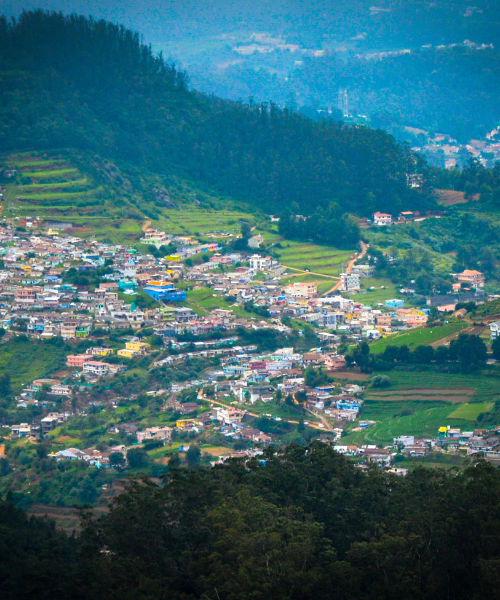 Doddabetta viewpoint reached by chauffeur Urbania