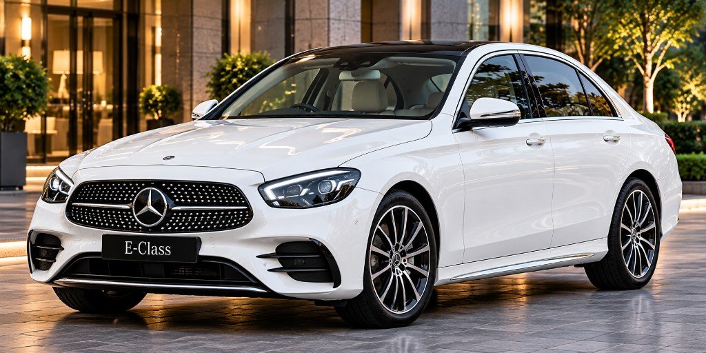 Mercedes-Benz E-Class chauffeur service in Bangalore