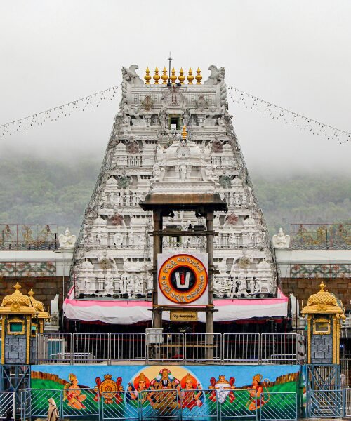 Tirupati temple town on a Bangalore Urbania hire