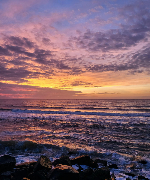 Rock Beach pondicherry
