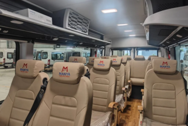 16 Seater Urbania Luxury Rental Bangalore