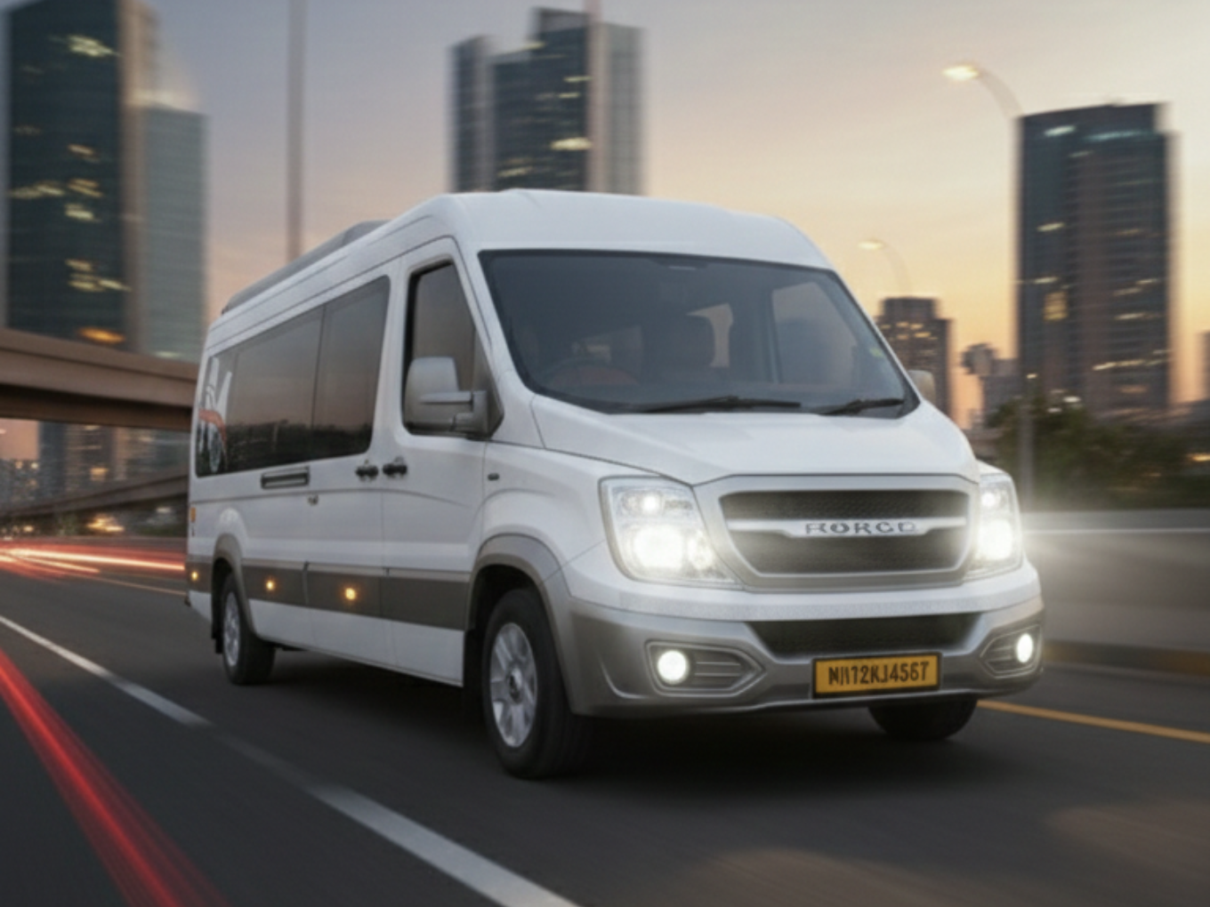 Urbania 16 Seater Rental Bangalore